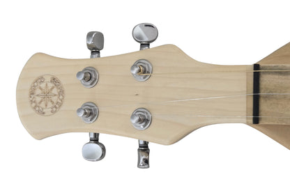 FolkRoots D Series mountain dulcimer, poplar body, poplar top, photo 3