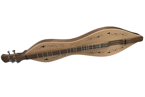 FolkRoots® D Series Dulcimer, Walnut Body, Spruce Top