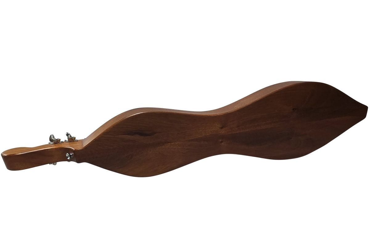 FolkRoots H Series mountain dulcimer, mahogany body, butternut top, photo 2