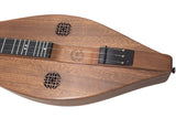 FolkRoots® H Series Dulcimer, Mahogany Body, Mahogany Top