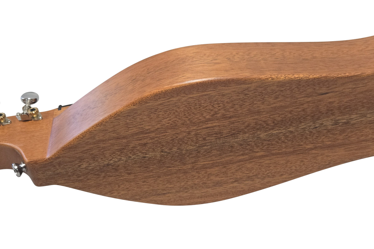 FolkRoots H Series mountain dulcimer, mahogany body, mahogany top, photo 8