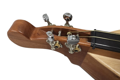 FolkRoots H Series baritone mountain dulcimer, mahogany body, spruce top, photo 4
