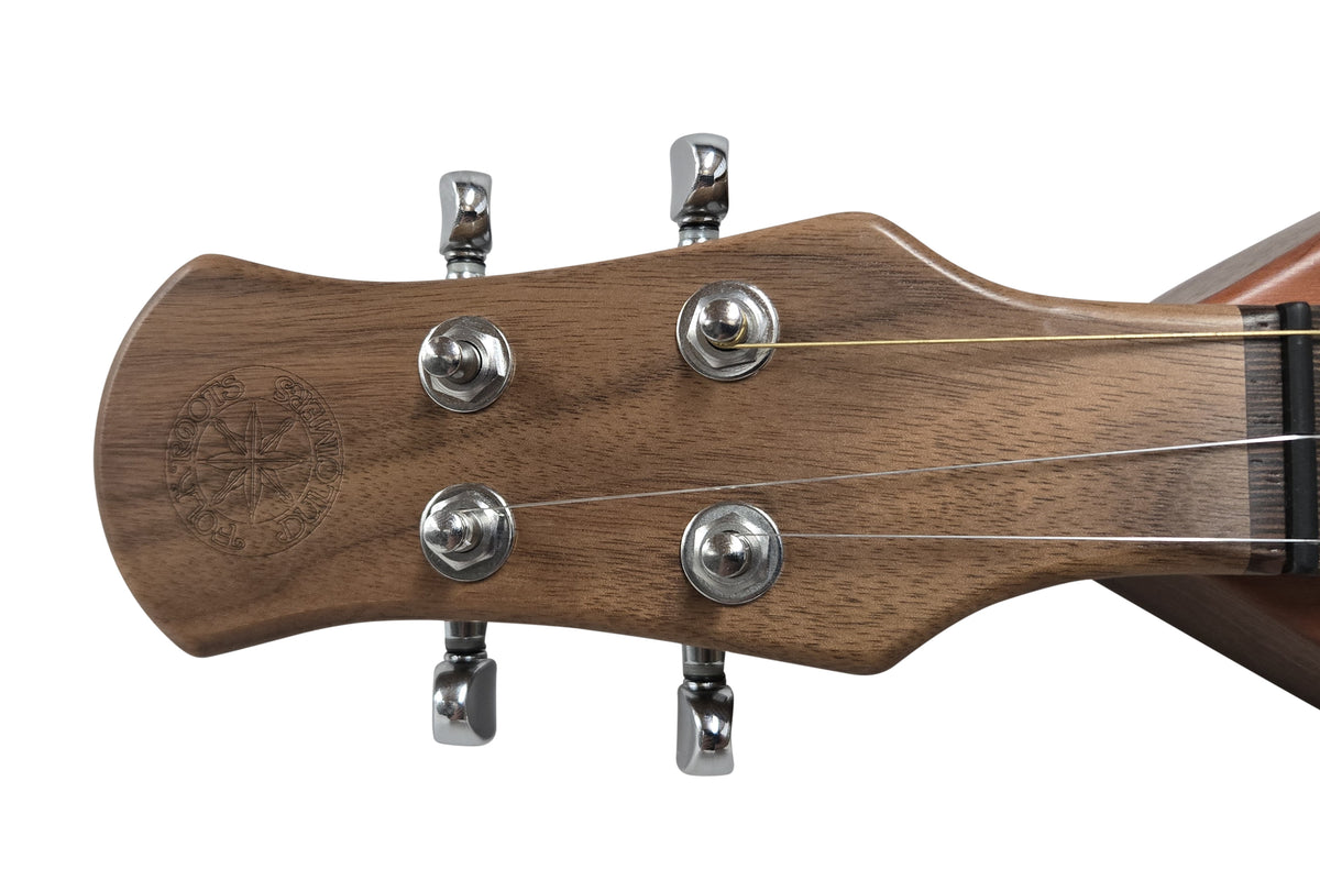 FolkRoots® H Series Dulcimer, Walnut Body, Cedar Top