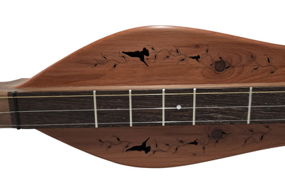 FolkRoots® H Series Dulcimer, Walnut Body, Cedar Top