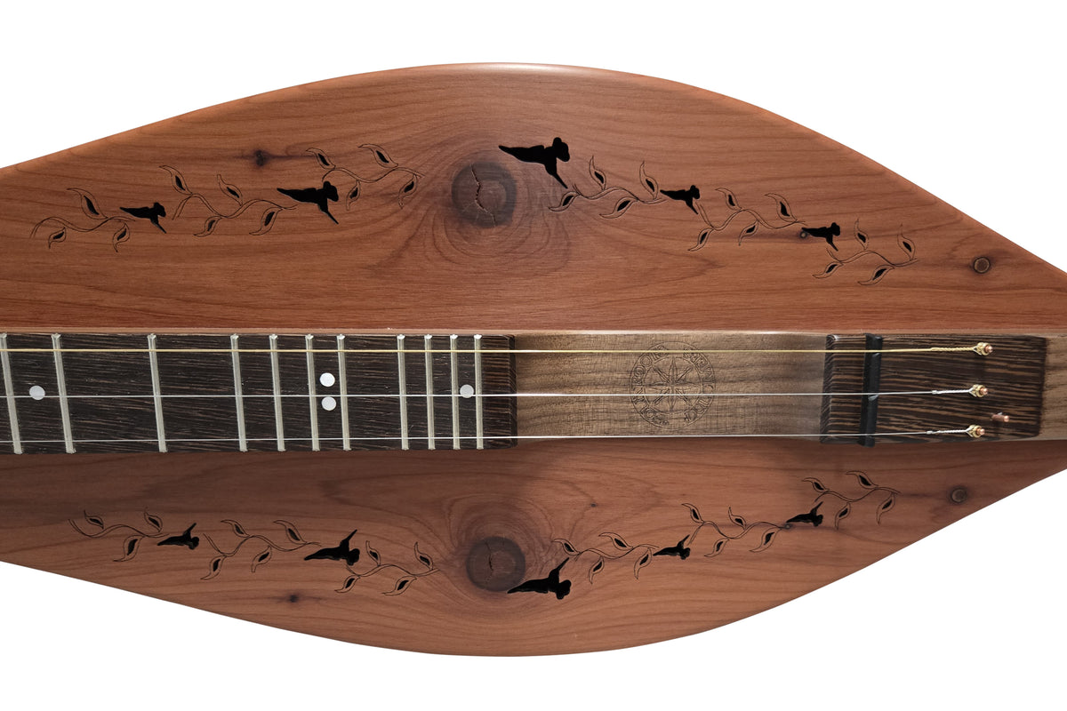 FolkRoots® H Series Dulcimer, Walnut Body, Cedar Top
