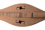 FolkRoots® D Series Dulcimer, Cherry Body, Cherry Top