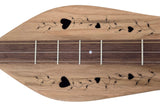 FolkRoots® D Series Dulcimer, Walnut Body, Butternut Top