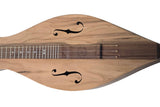 FolkRoots® D Series Dulcimer, Walnut Body, Butternut Top