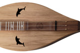 FolkRoots® D Series Dulcimer, Walnut Body, Butternut Top