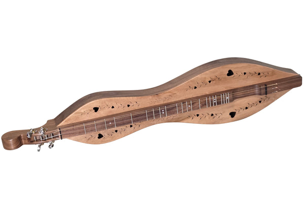 FolkRoots® D Series Dulcimer, Walnut Body, Butternut Top