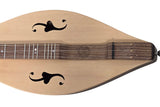 FolkRoots® D Series Dulcimer, Walnut Body, Spruce Top