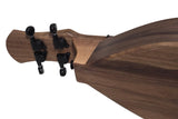 FolkRoots® H Series Dulcimer, Walnut Body, Oak Top