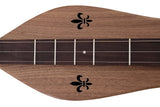 FolkRoots® H Series Dulcimer, Walnut Body, Walnut top