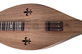 FolkRoots® H Series Dulcimer, Walnut Body, Walnut top