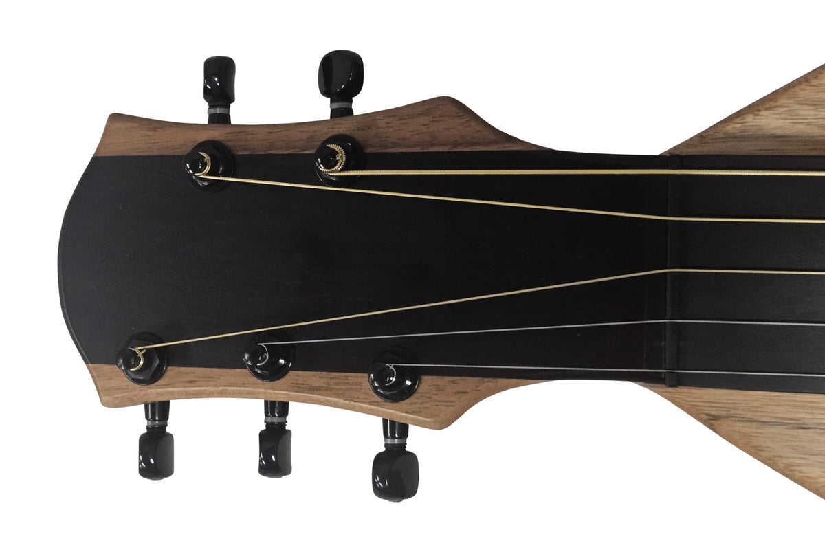Folkcraft Custom Series MaxDAD five-string dulcimer, walnut body, butternut top, photo 3