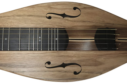 Folkcraft Custom Series MaxDAD five-string dulcimer, walnut body, butternut top, photo 6