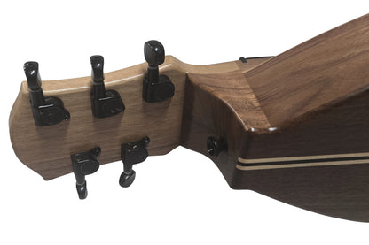 Folkcraft Custom Series MaxDAD five-string dulcimer, walnut body, butternut top, photo 7