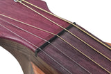 Folkcraft® Custom Series Dulcimer (MaxDAD - Standard/Bass Hybrid), Walnut Body, Cedar Top