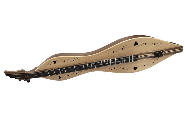 Folkcraft® Custom Series Dulcimer, Walnut Body, Spruce Top