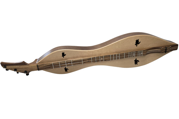 Folkcraft® Custom Series Dulcimer, Walnut Body, Spruce Top