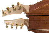 Folkcraft® Double Neck Dulcimer, Mahogany Body, Spruce Top