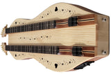 Folkcraft® Double Neck Dulcimer, Mahogany Body, Spruce Top