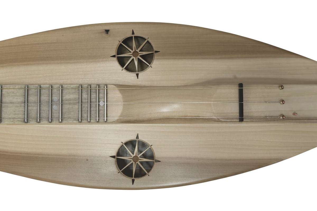 Folkcraft FSH Series mountain dulcimer, poplar body, poplar top, photo 5
