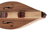 Folkcraft® Custom Series Dulcimer, Maple Body, Walnut Top