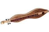 Folkcraft® Custom Series Dulcimer, Maple Body, Walnut Top