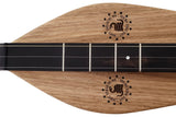 Folkcraft® Custom Series Dulcimer, Walnut Body, Butternut Top