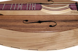 Folkcraft® Custom Series Dulcimer, Walnut Body, Spruce Top