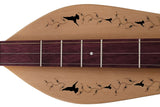 Folkcraft® Custom Series Dulcimer, Walnut Body, Spruce Top