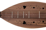 Folkcraft® FSH Series Dulcimer, Walnut Body, Walnut Top