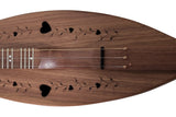 Folkcraft® FSH Series Dulcimer, Walnut Body, Walnut Top