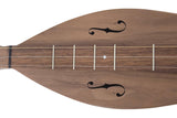 Folkcraft® FSH Series Dulcimer, Walnut Body, Walnut Top