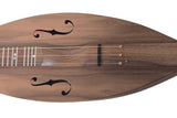 Folkcraft® FSH Series Dulcimer, Walnut Body, Walnut Top