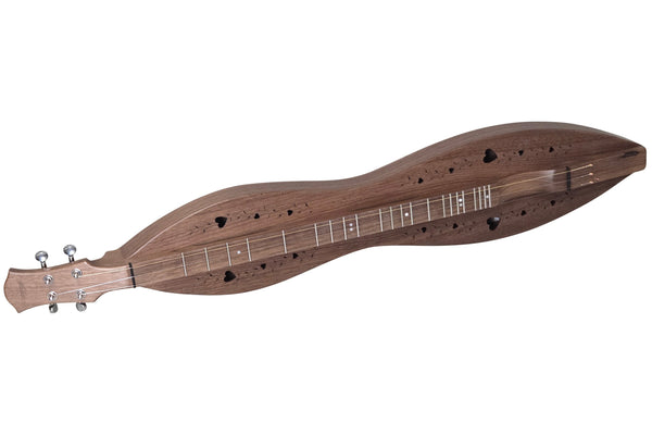 Folkcraft® FSH Series Dulcimer, Walnut Body, Walnut Top