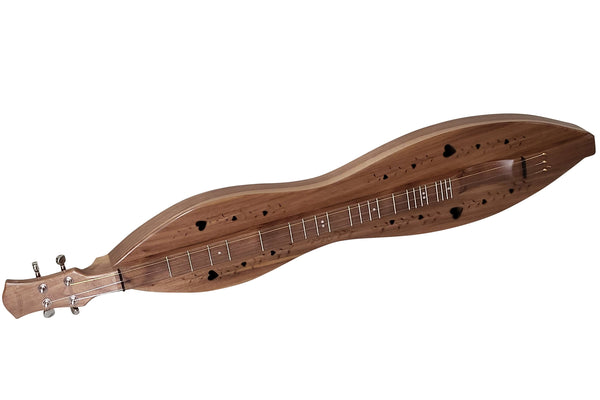 Folkcraft® FSH Series Dulcimer, Walnut Body, Walnut Top