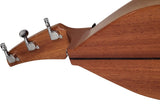 Folkcraft® Resonator Dulcimer, Mahogany Body, Mahogany Top