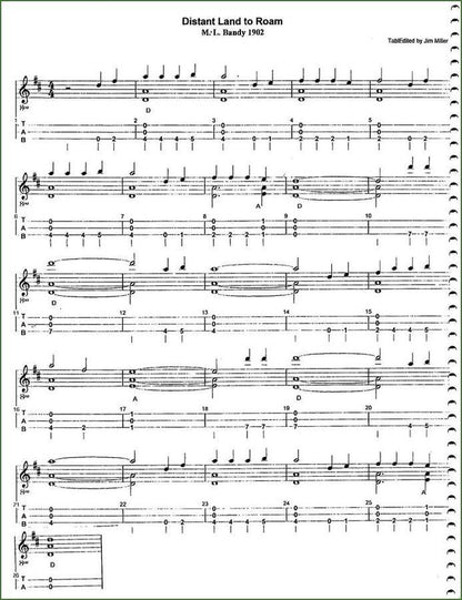 Jim Miller - 15 Tunes In The Public Domain Recorded By The Carter Family, Volume 2, mountain dulcimer songbook, photo 4