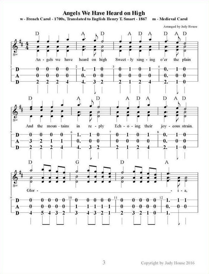 Christmas Songs For Mountain Dulcimer