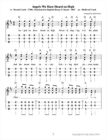 Christmas Songs For Mountain Dulcimer