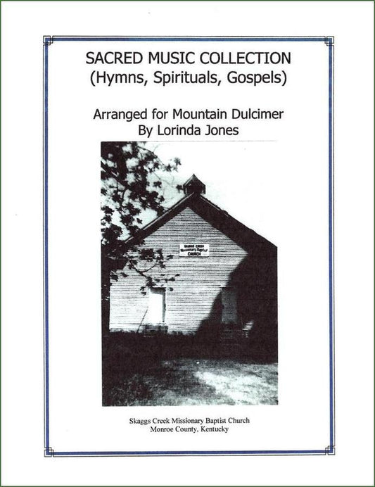 Cover of Lorinda Jones - Sacred Music Collection, mountain dulcimer songbook