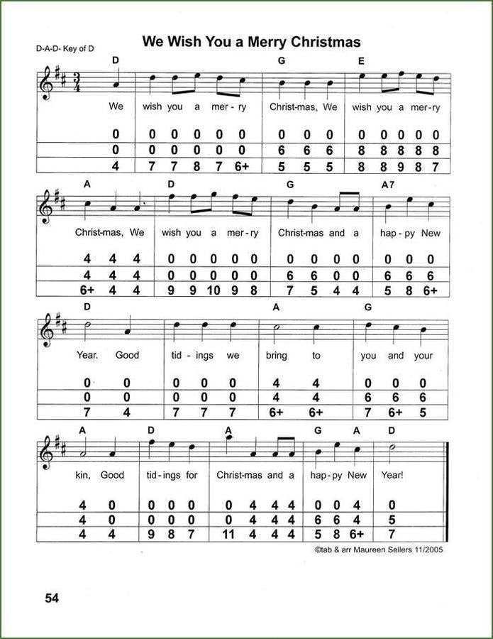 Maureen Sellers - Simply Christmas, mountain dulcimer songbook, photo 5