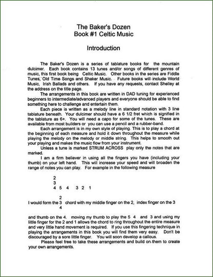 Shelley Stevens - The Baker's Dozen: 13 Songs And Tunes For Mountain Dulcimer - Volume 1 - Celtic Music, photo 3