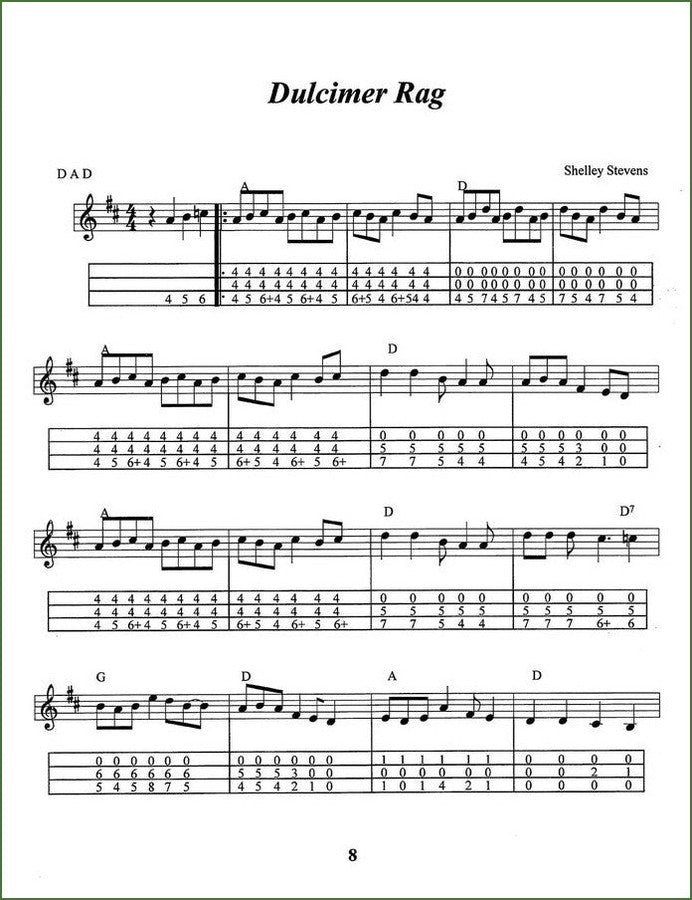 Shelley Stevens - The Baker's Dozen: 13 Songs And Tunes For Mountain Dulcimer - Volume 10 - Ragtime And Honky Tonk, photo 4
