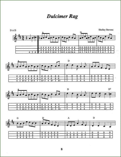 Shelley Stevens - The Baker's Dozen: 13 Songs And Tunes For Mountain Dulcimer - Volume 10 - Ragtime And Honky Tonk, photo 4