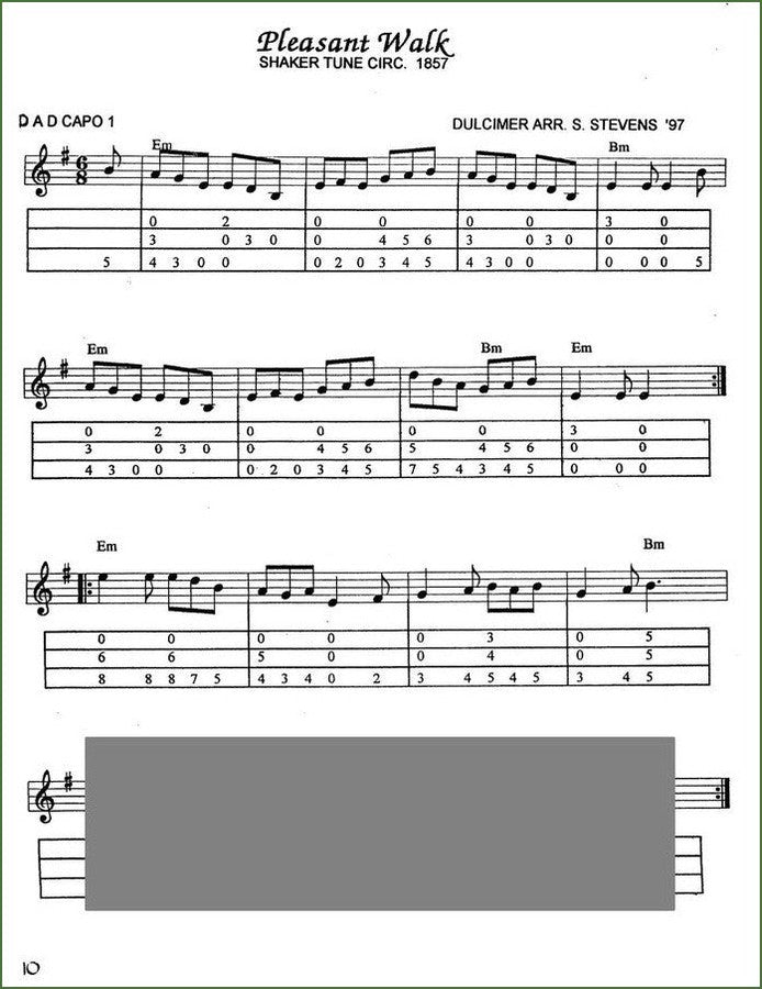 Shelley Stevens - The Baker's Dozen: 13 Songs And Tunes For Mountain Dulcimer - Volume 4 - Shaker Music, photo 4