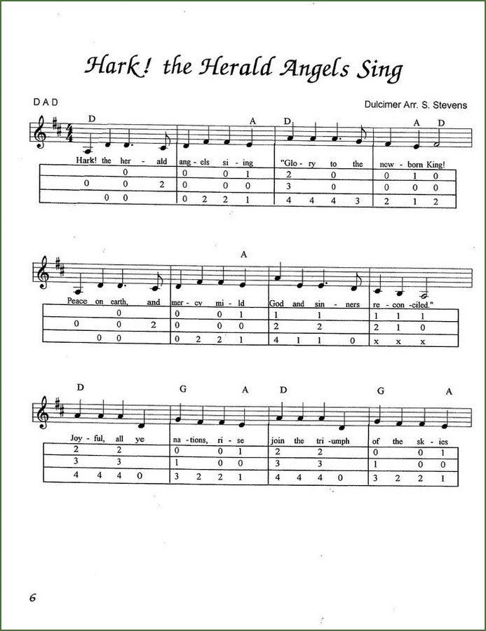 Shelley Stevens - The Baker's Dozen: 13 Songs And Tunes For Mountain Dulcimer - Volume 5 - Dulci-Merry Christmas 1, photo 4