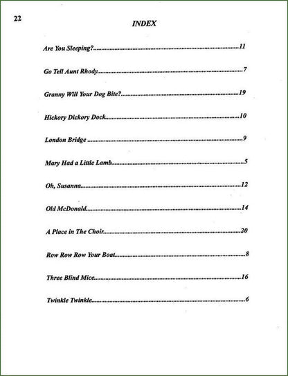 Shelley Stevens - The Baker's Dozen: 13 Songs And Tunes For Mountain Dulcimer - Volume 9 - My First Dulcimer Book, photo 2